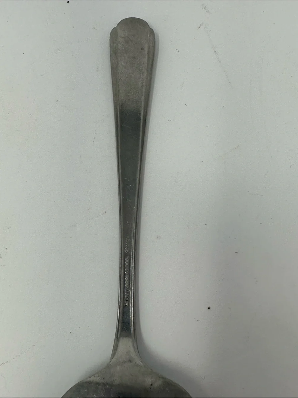 Vintage Stainless Steel Dessert/Cake/Pie Server Spoon Japan A1
